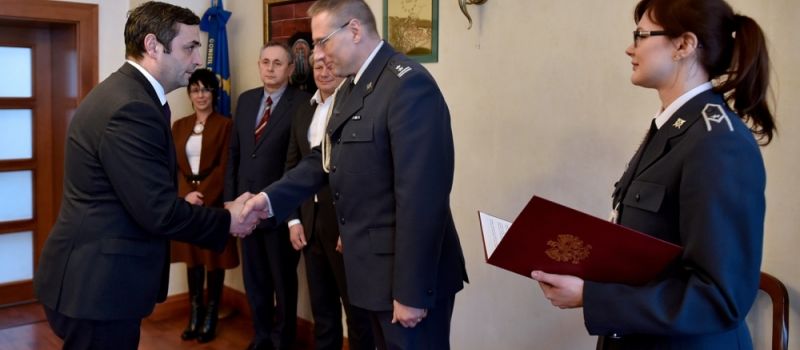 Prezydent Bytomia odznaczony przez Ministra Sprawiedliwości