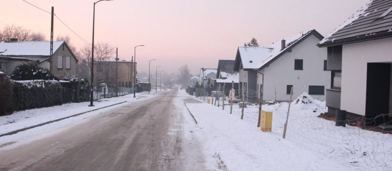 Modernizacja drogi gruntowej w Bielszowicach