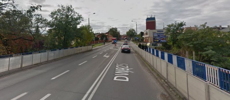 Remont głównego mostu w Halembie