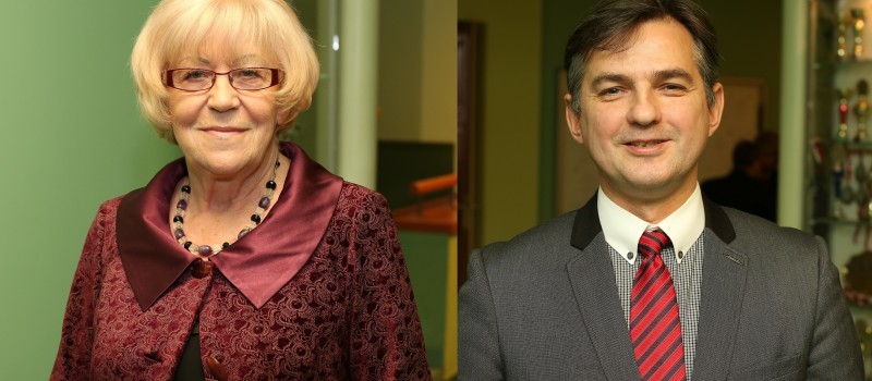 CECYLIA GŁADYSZ I KRZYSZTOF RODZOCH W PREZYDIUM RADY