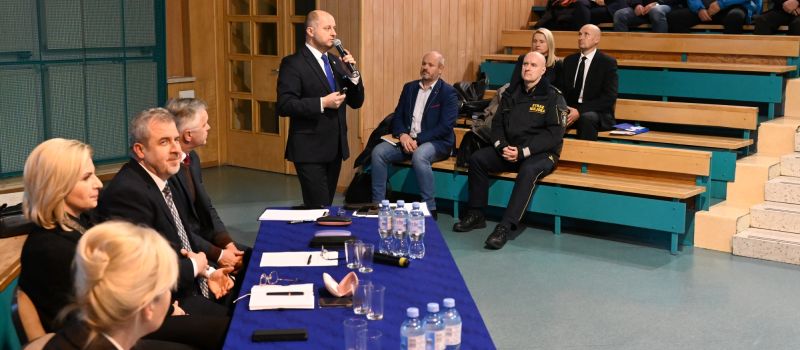 Prezydent Pierończyk zakończył tournee po Rudzie Śląskiej
