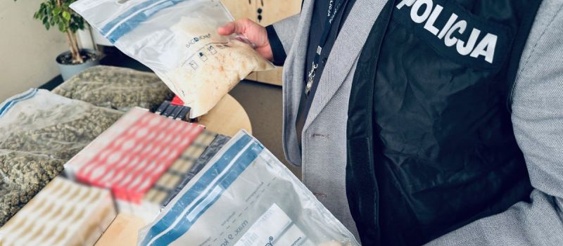 Rudzka policja przechwyciła 3,5 kg narkotyków