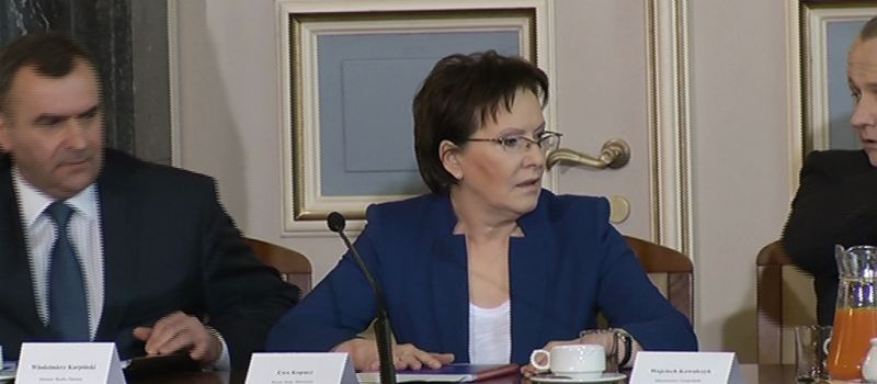 Premier Ewa Kopacz w Katowicach