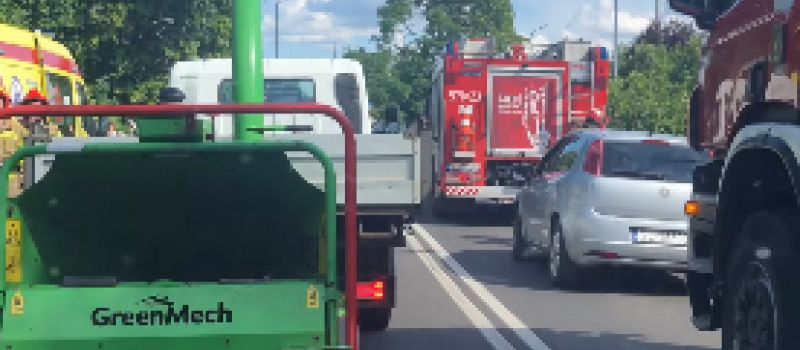 Kierowca źle się poczuł za kierownicą
