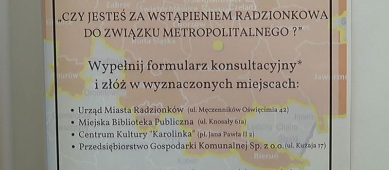 Konsultacje społeczne w Radzionkowie