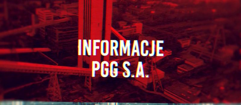 Zapraszamy na Informacje PGG