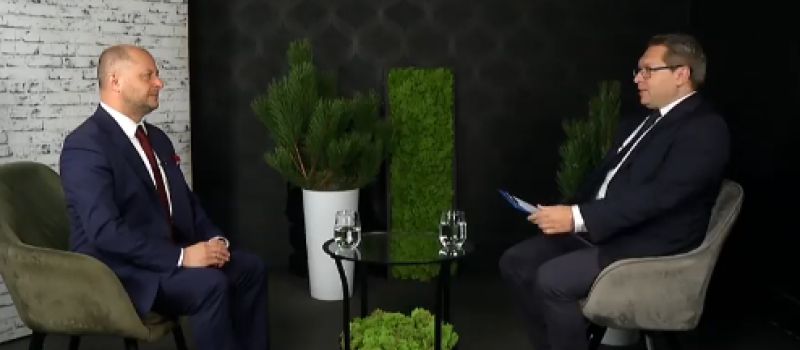 Prezydent Michał Pierończyk w Rozmowach kontrolowanych