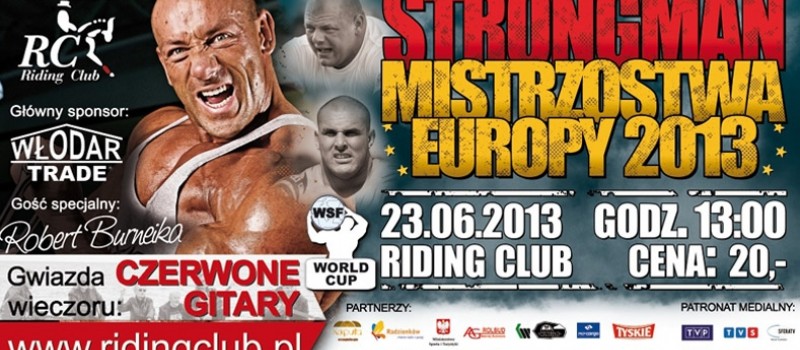 MISTROZSTWA EUROPY STRONGMAN 2013