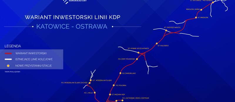 CPK wybrało projektanta lini kolejowej