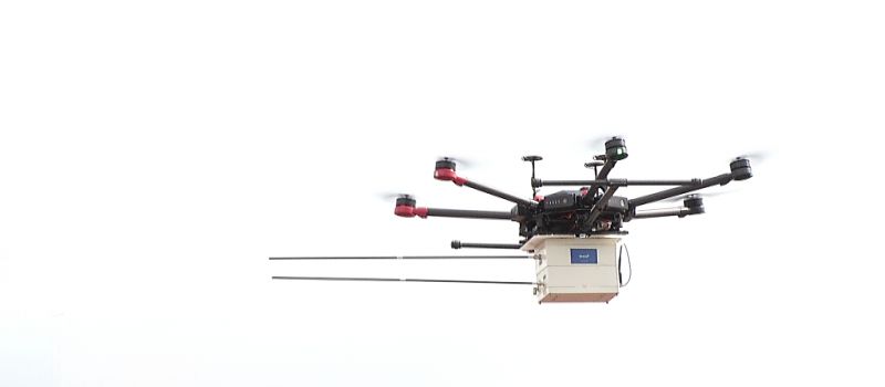 Dronem w smog