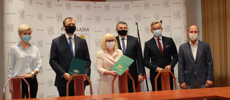 Ruda Śląska z &quot;Czystym powietrzem&quot;