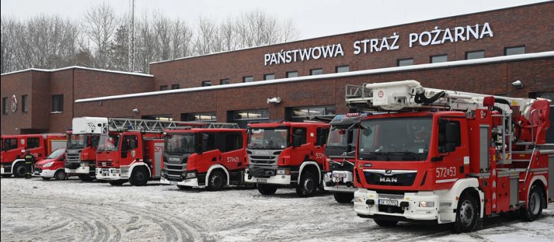 Nowa siedziba rudzkiej straży pożarnej