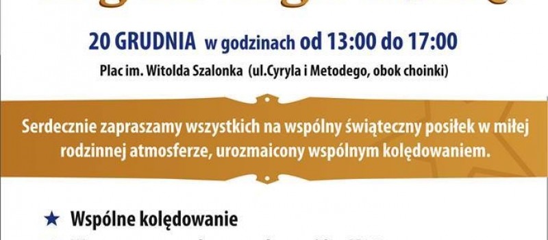 WIGILIA ŁAGIEWNICKA
