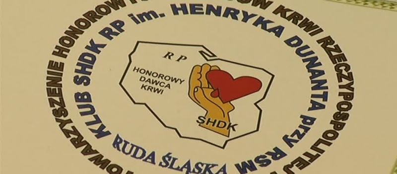 Rudzki Klub Honorowych Dawców Krwi ma 55 lat. Jest najstarszy w Polsce.