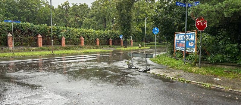 Niedzielne podtopienia w Rudzie Śląskiej