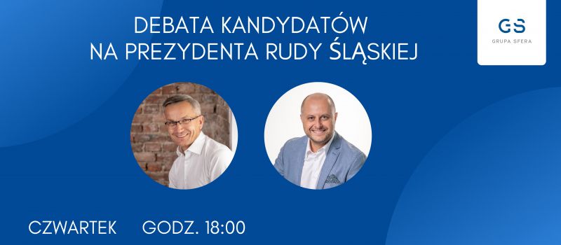 Debata kandydatów na prezydenta Rudy Śląskiej