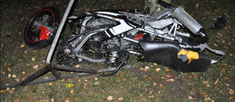 Młody motocyklista zginął na tarnogórskiej obwodnicy