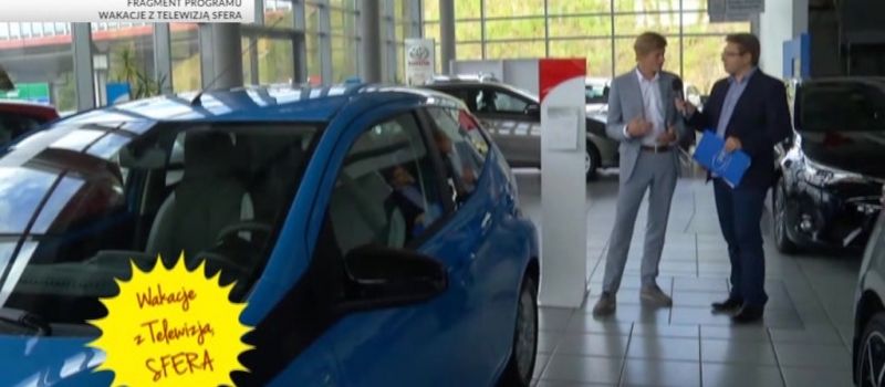 Wakacje z Telewizją Sfera w Salonie Toyoty Auto-Czajka w Bytomiu
