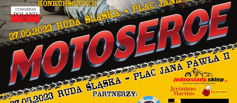 Motoserce na Placu Jana Pawła II