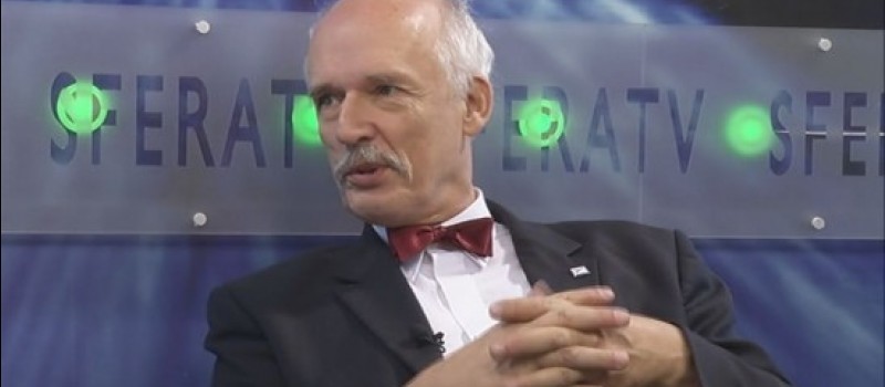 Janusz Korwin-Mikke raz jeszcze, tyle że w &quot;sieci&quot;. Na życzenie widzów i internautów.