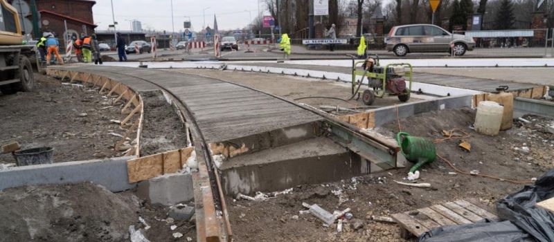 Tramwaje w kwietniu wrócą na ul. Gliwicką i Chorzowską w Katowicach