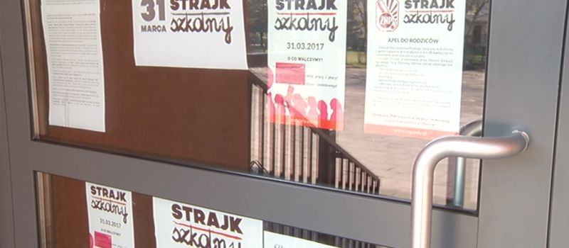 Strajk nauczycieli w Rudzie Śląskiej