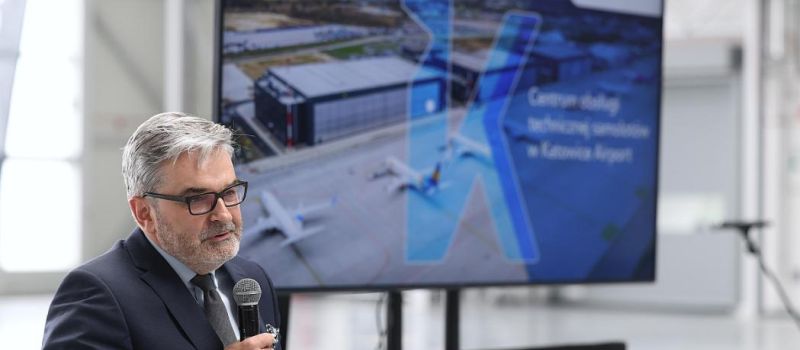 Nowy hangar techniczny w Katowice Airport