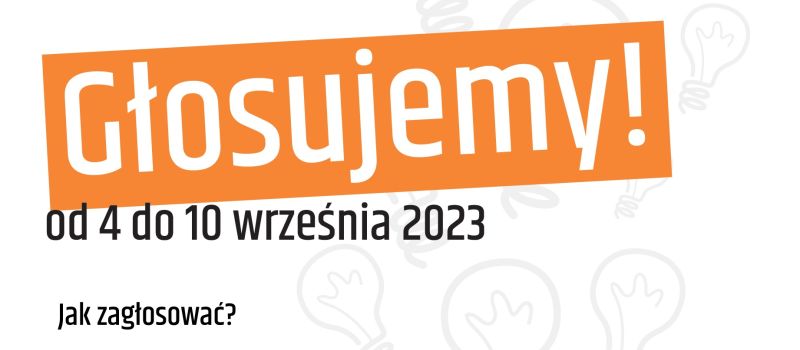 Trwa głosowania na projekty Rudzkiego Budżetu Obywatelskiego