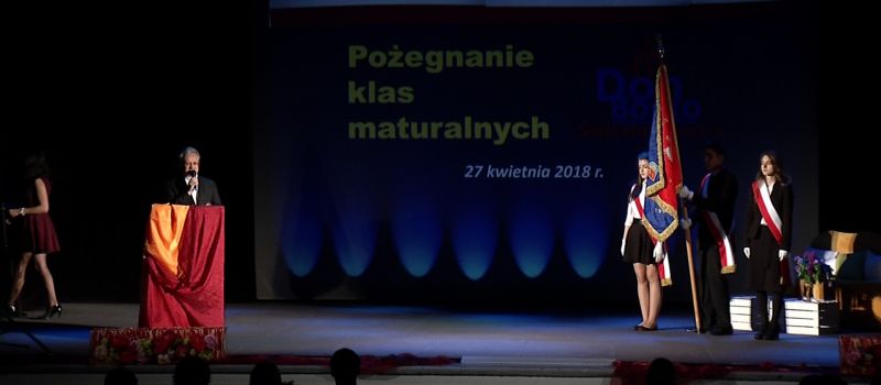 Pożegnanie maturzystów