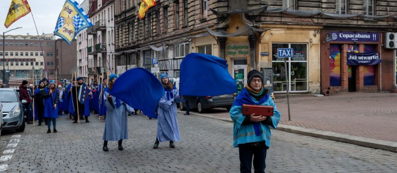 Orszak Trzech Króli przeszedł ulicami Bytomia