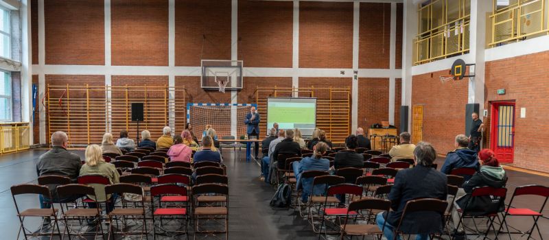 Burza wok&oacute;ł hałdy po kopalni Pok&oacute;j w Rudzie Śląskiej
