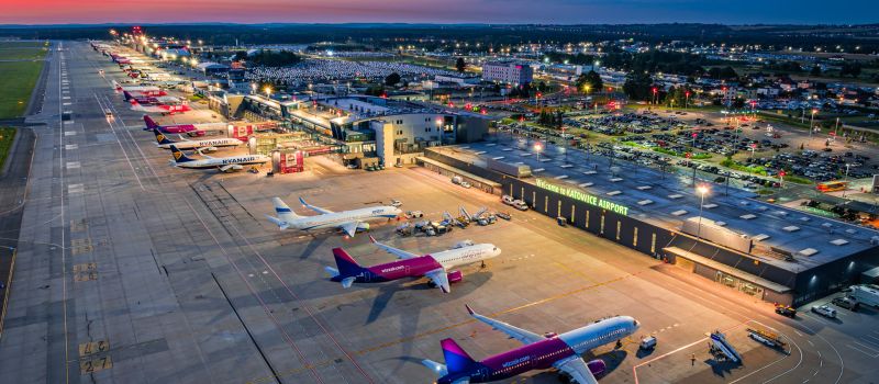 Ponad 1 mln pasażerów w lipcu w Katowice Airport