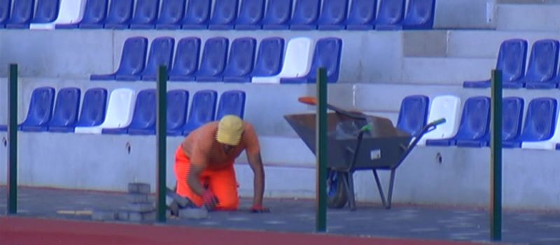 Lekkoatletyka na frynie - stadiůn przi czarnoleśnyj