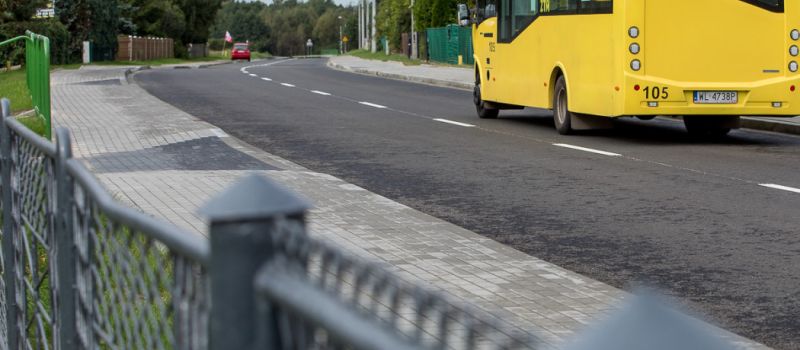 Przebudowano jezdnię drogi wojewódzkiej w Pilchowicach