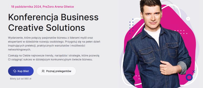 Konferencja z liderami biznesu i networking w jednym. 18 października w Gliwicach.