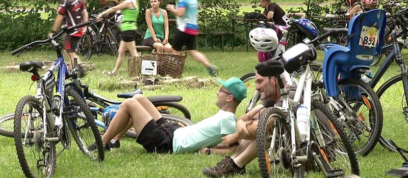 Rowerzyści opanowali Park Śląski