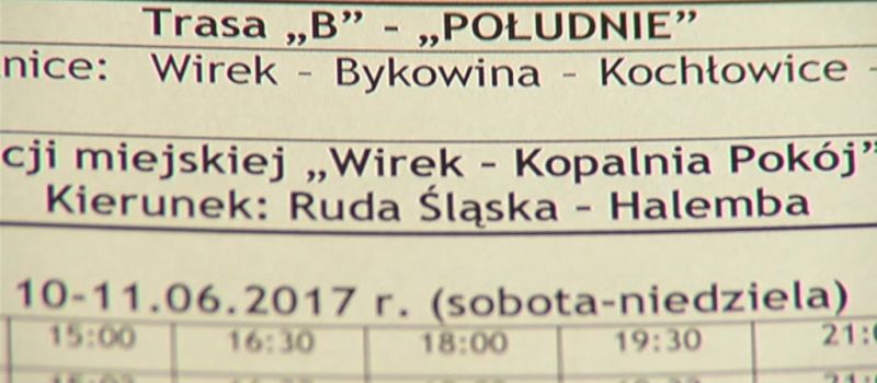 Bezpłatna komunikacja miejska podczas Dni Rudy Śląskiej