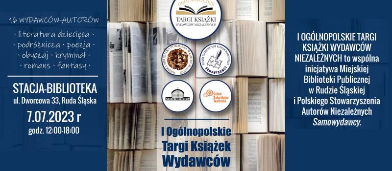 Wyjątkowe targi książki w Rudzie Śląskiej