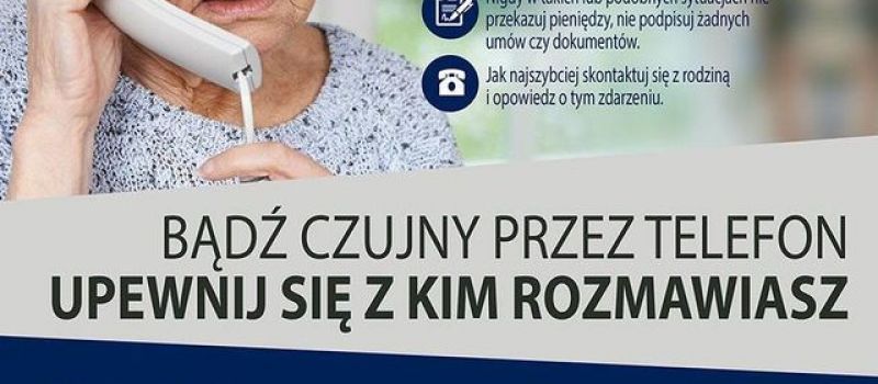 Oszuści w natarciu! Rudzka policja ostrzega