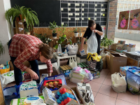 W Bytomiu trwa zbiórka darów dla uchodźców